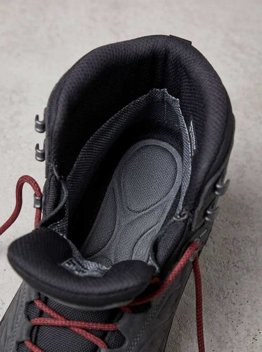 Men's Technical Hiking Boots Red Laces