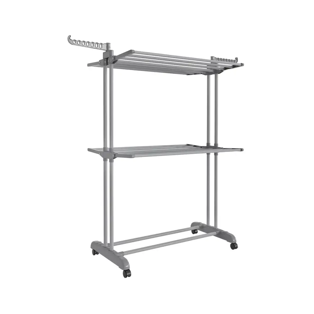 Mobile Tiered Folding Clothes Airer
