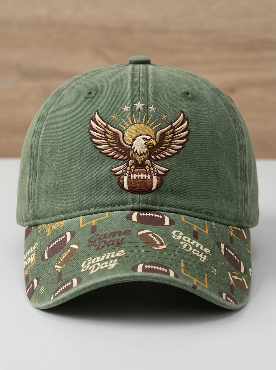Eagle Gameday Football Baseball Cap