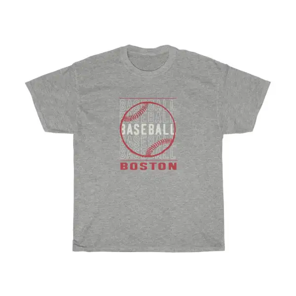 Baseball Boston with Baseball Graphic T-Shirt