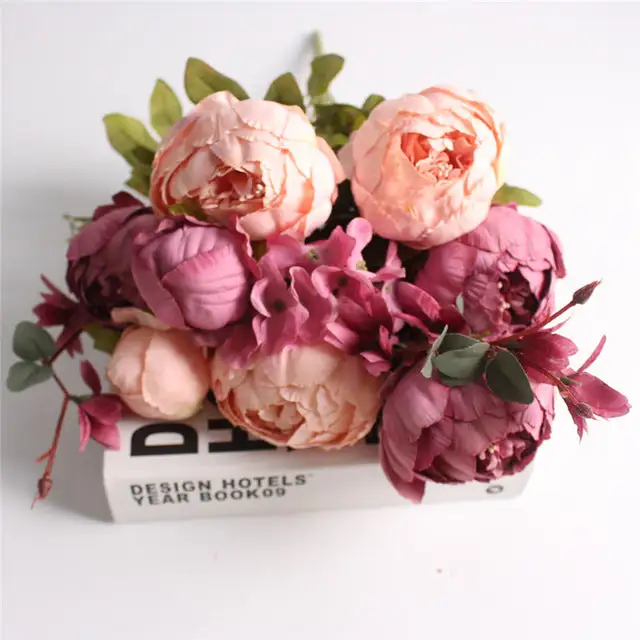 Room Artificial Peony Bouquet