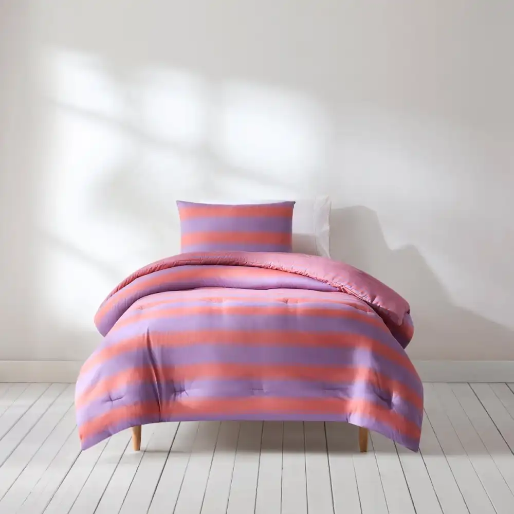 Classic Striped Comforter Bedding Set