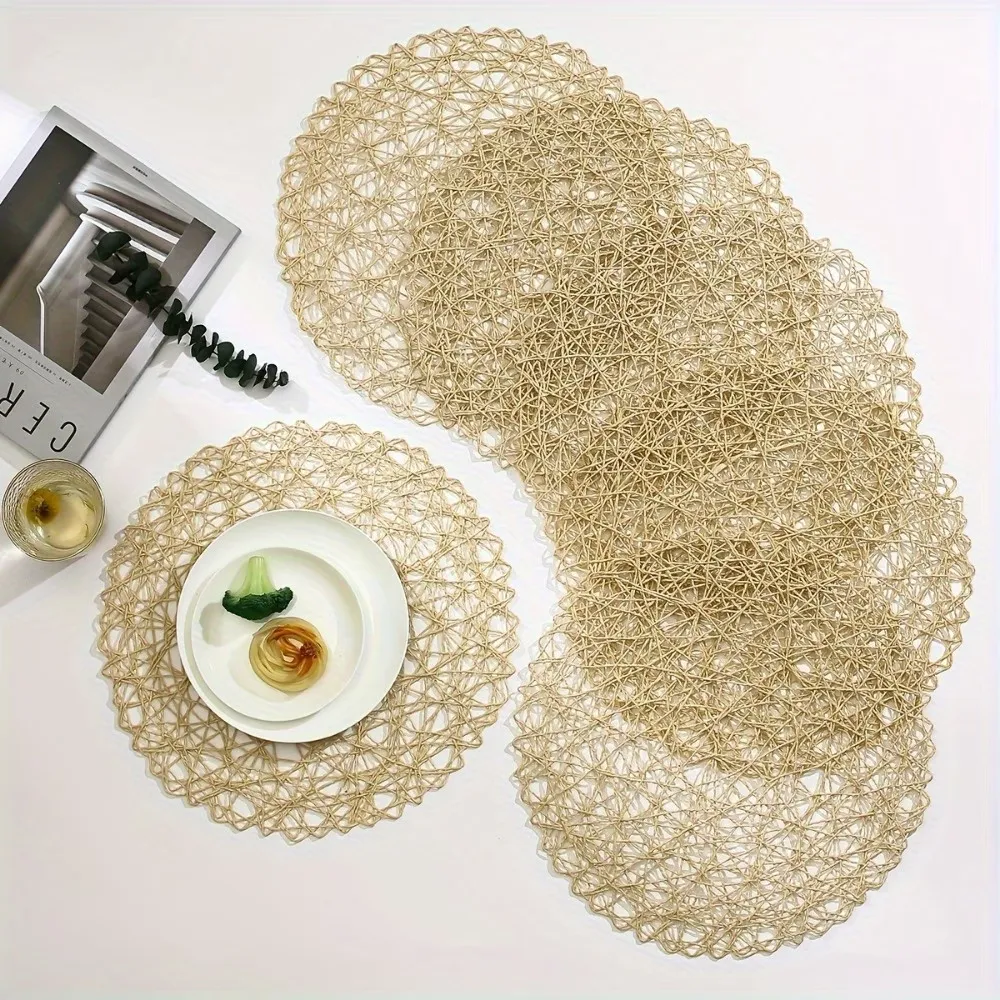 Woven Round Table Placemat