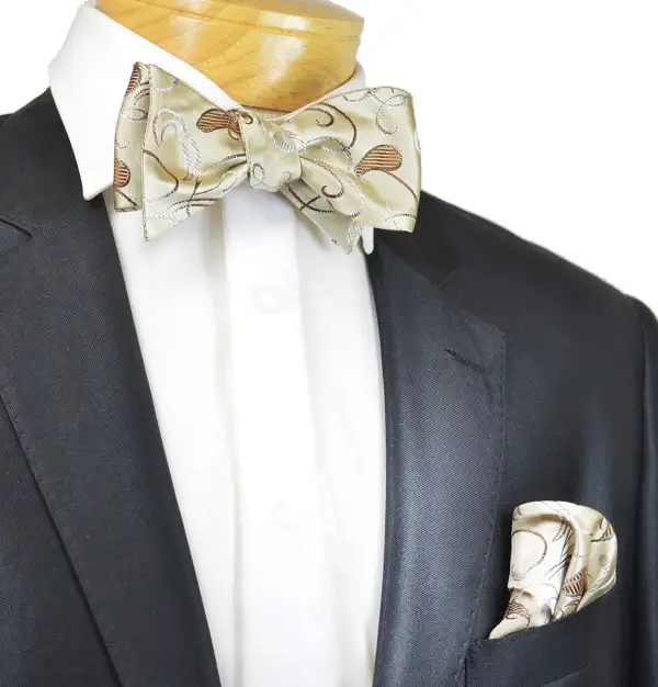 Tasteful Silk Bow Tie Set
