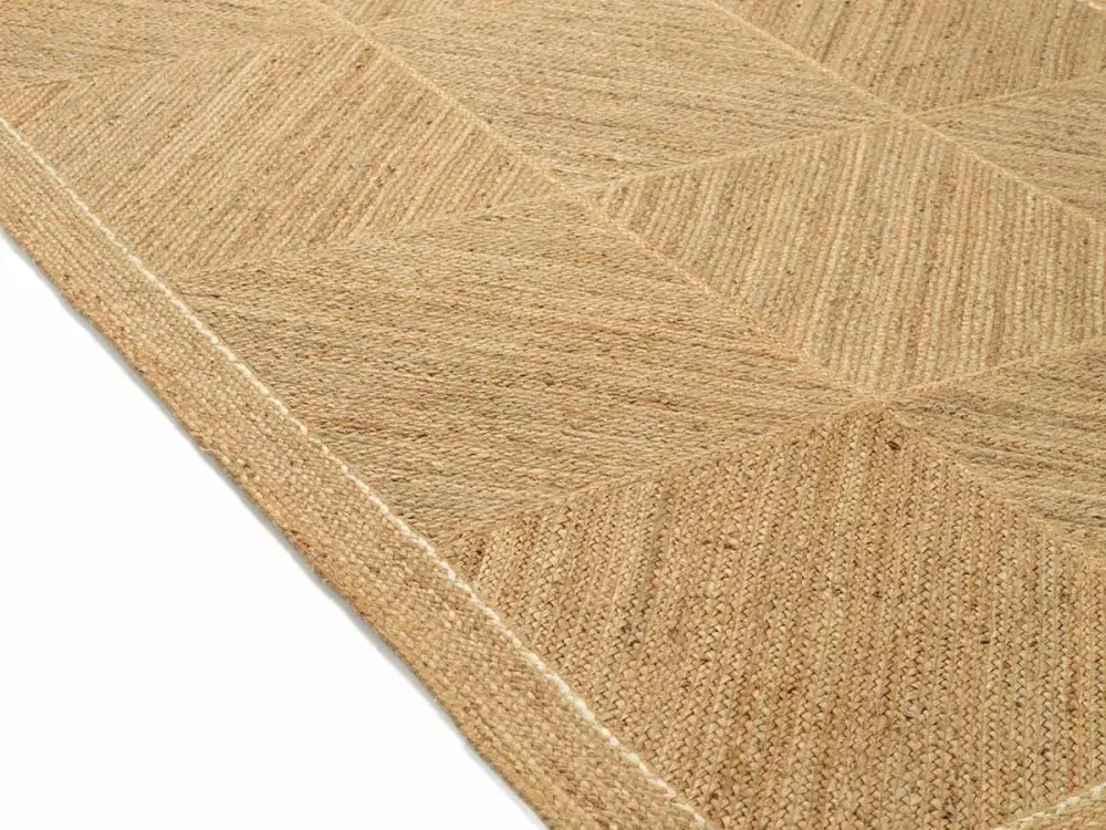 Jute Handwoven Braided Layered Area Rug