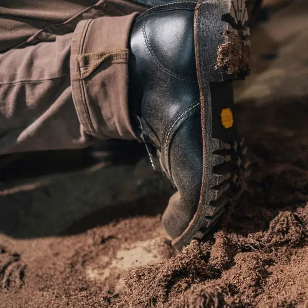 Practical Plain Toe Men's Ankle Boots