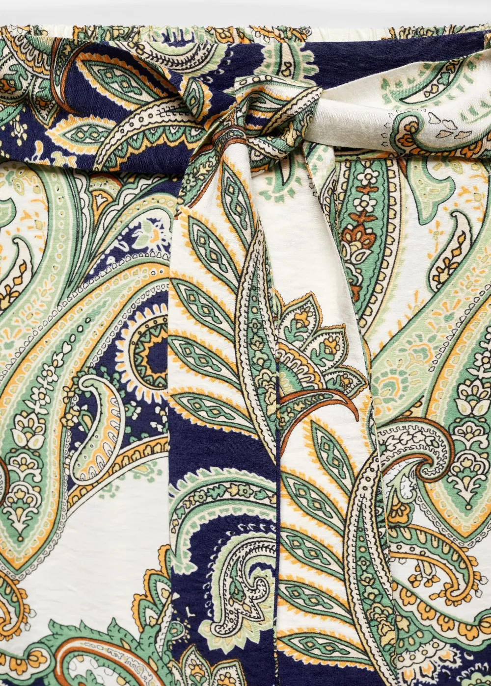 Bow Printed Pants