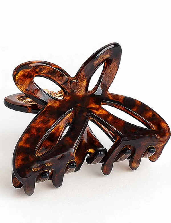 Vintage Butterfly Acetate Mini Hair Claw Clip