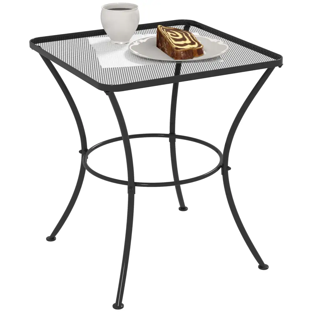 Bistro Square Mesh Garden Dining Table