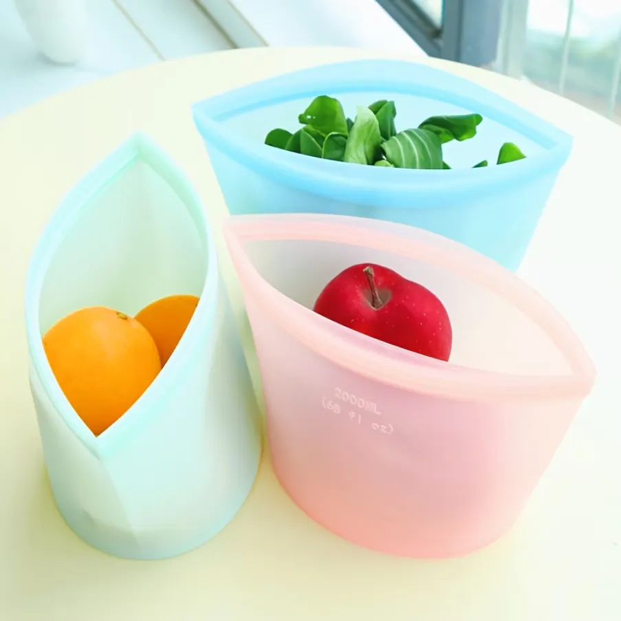 Reusable Silicone Freezer Bag