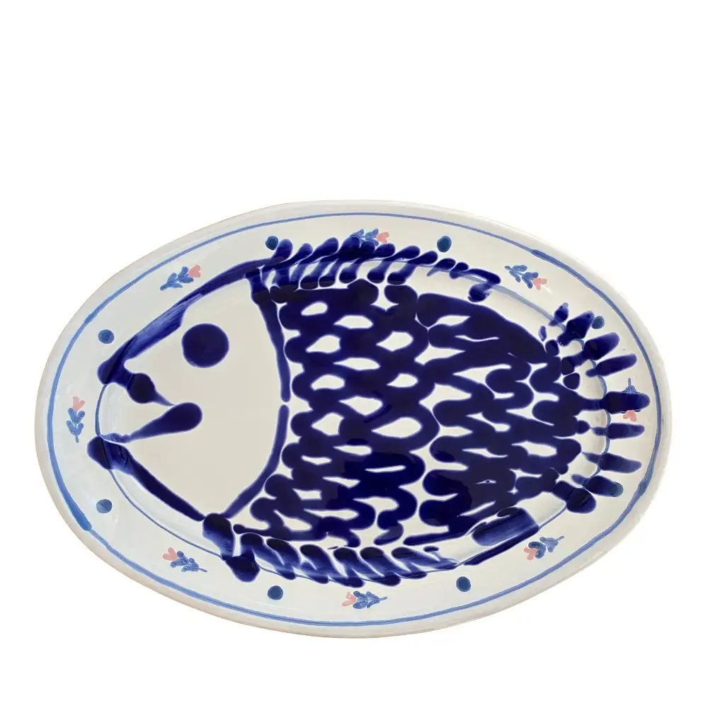 Oval Ceramic Serving Platter