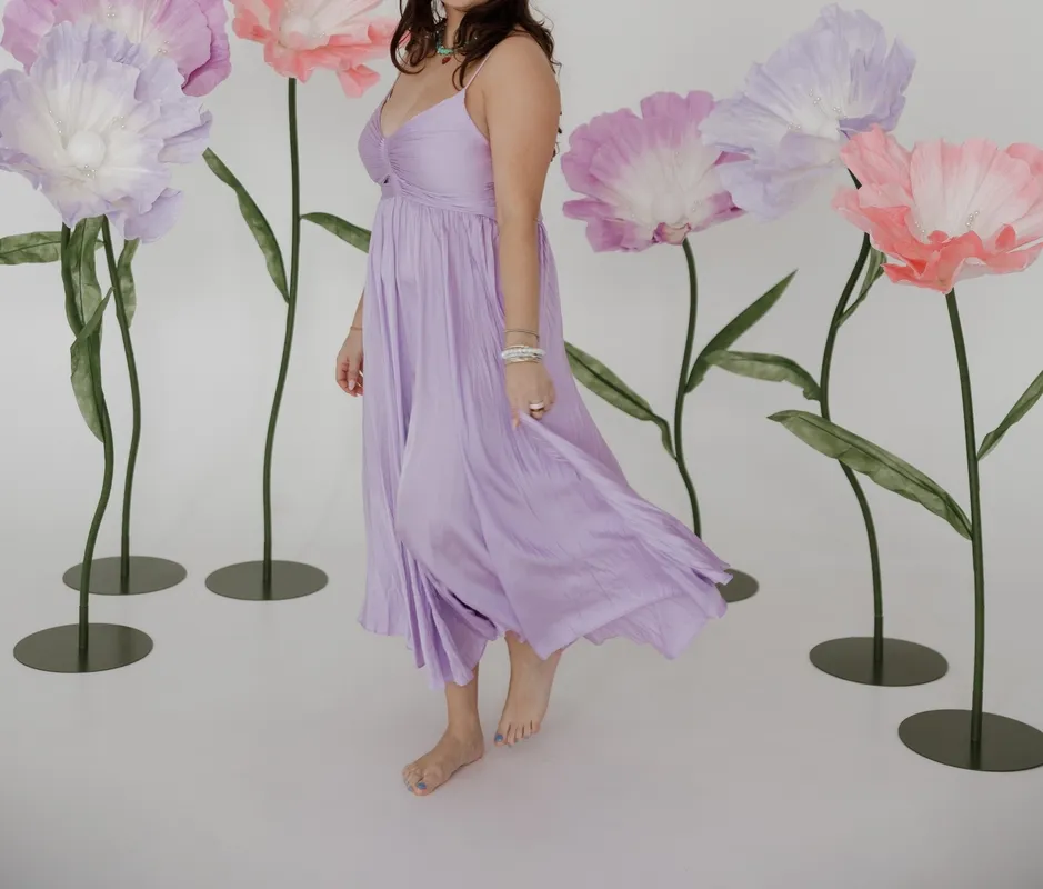 Clean Fit Lavender Dress