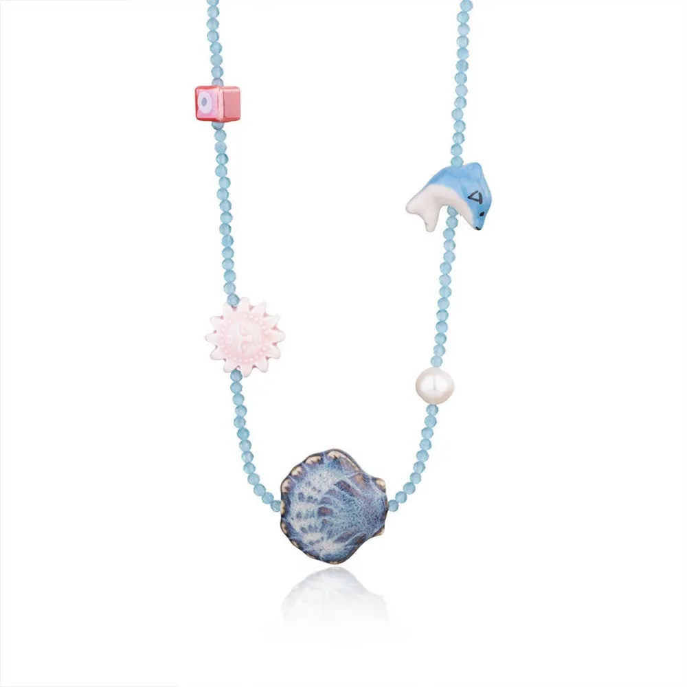 Crystal Shell Necklace