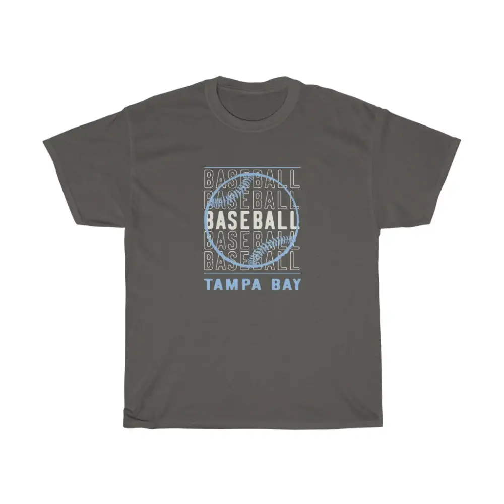 Baseball Tampa Bay with Baseball Graphic T-Shirt
