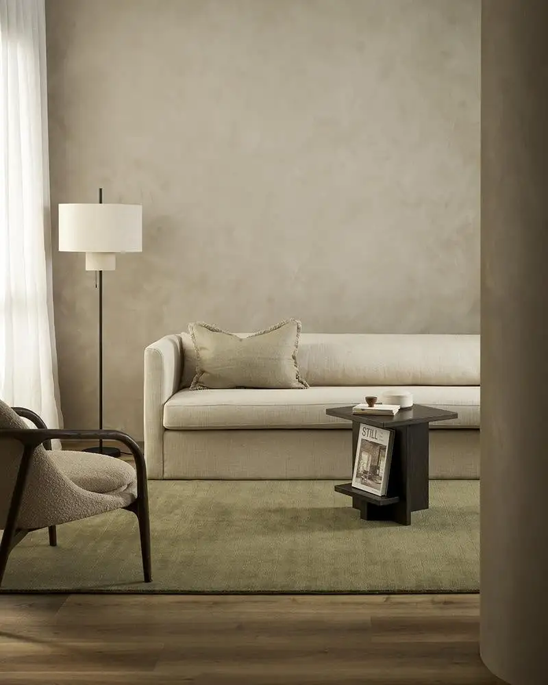 Wool Handwoven Contemporary Relaxed Area Rug