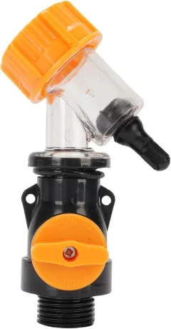Water Heater Sediment Flush Tool with Clear-View Window