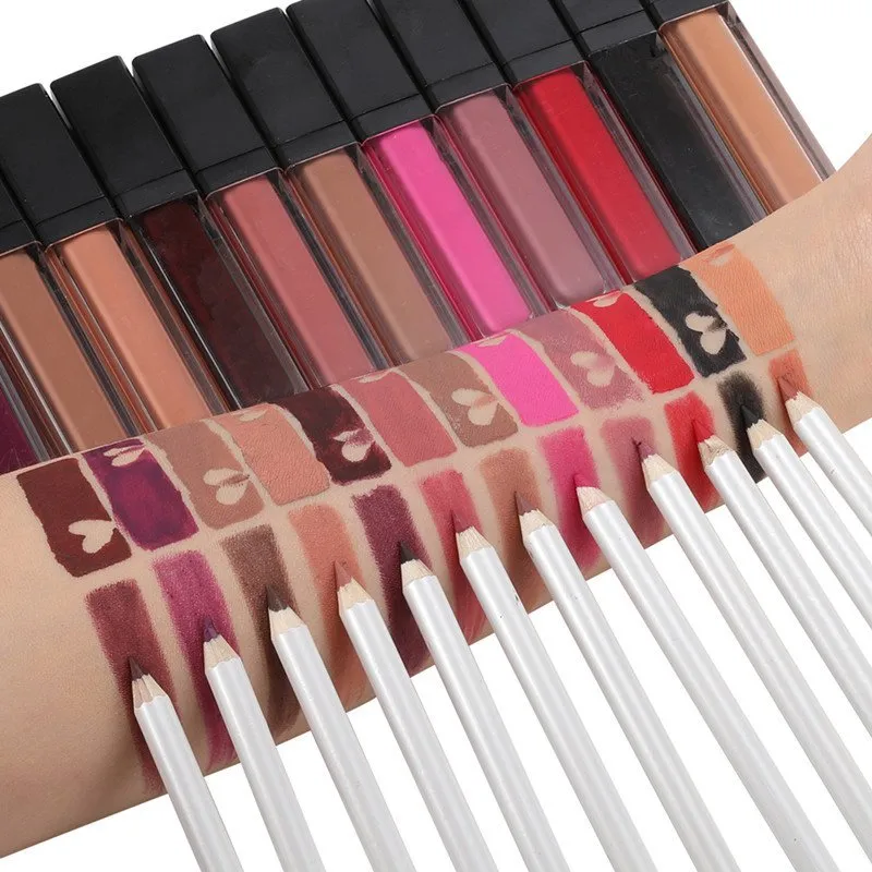 Soft Finish Lip Liner Pencil Set