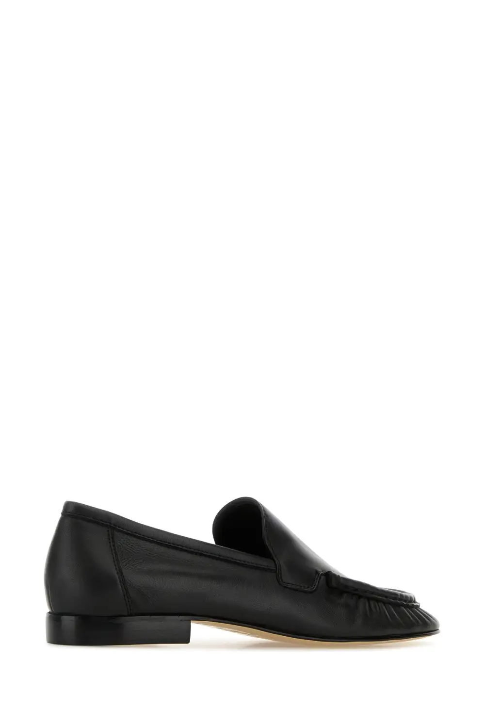 Nappa Pebbled Leather Loafers