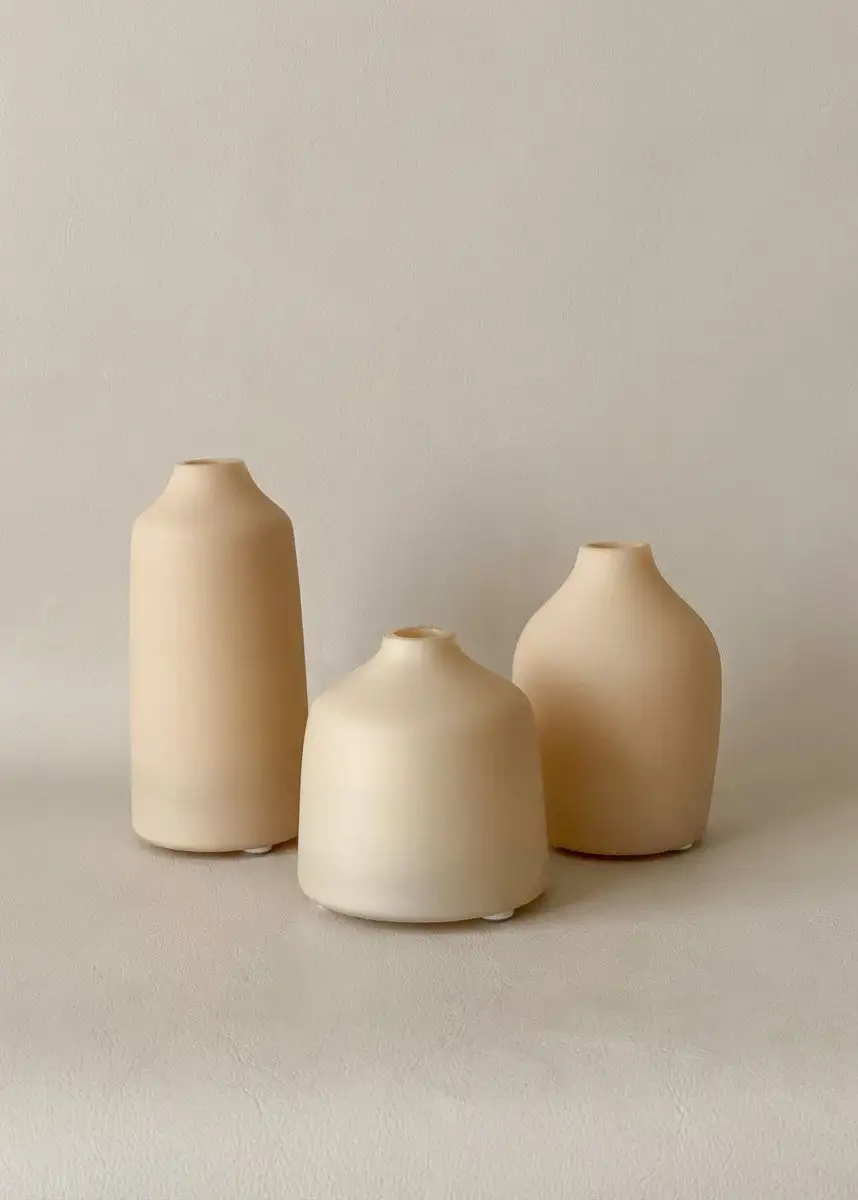 Elma Glass Vase Set Of