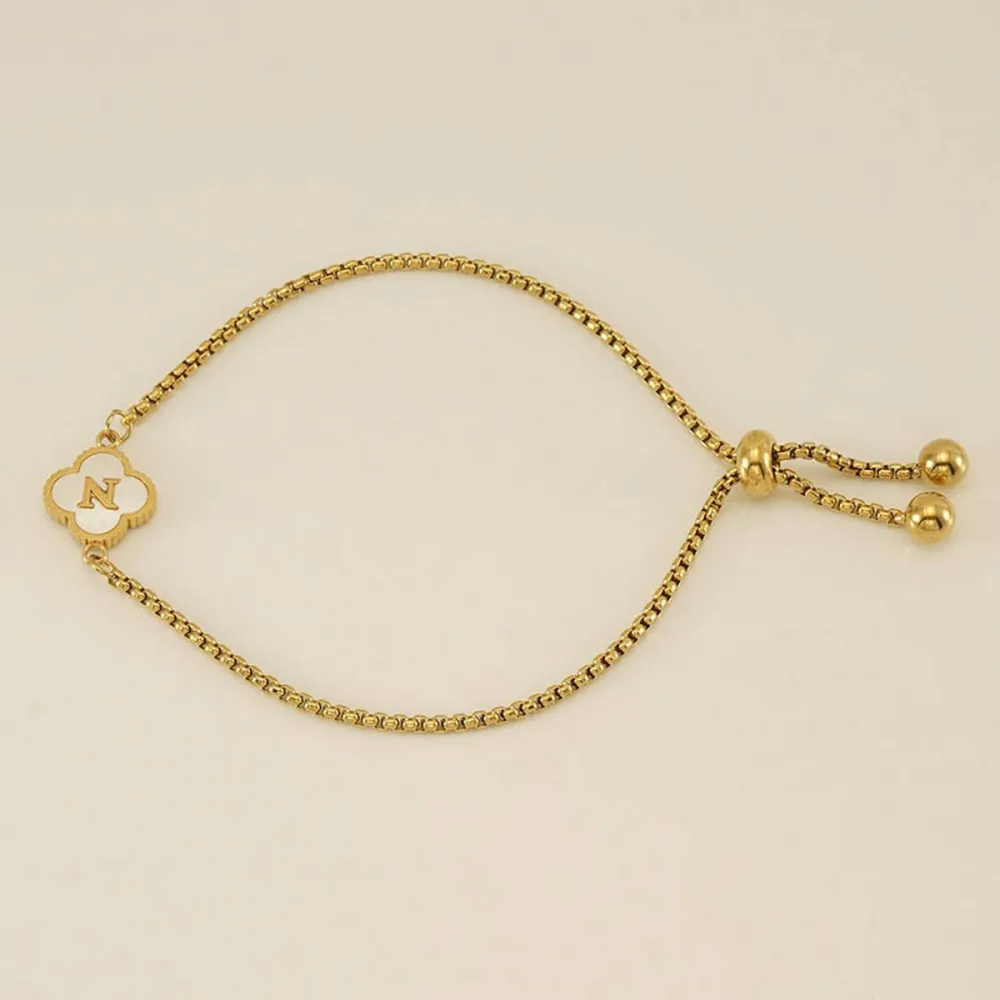 Adjustable Shell Charm Bracelet