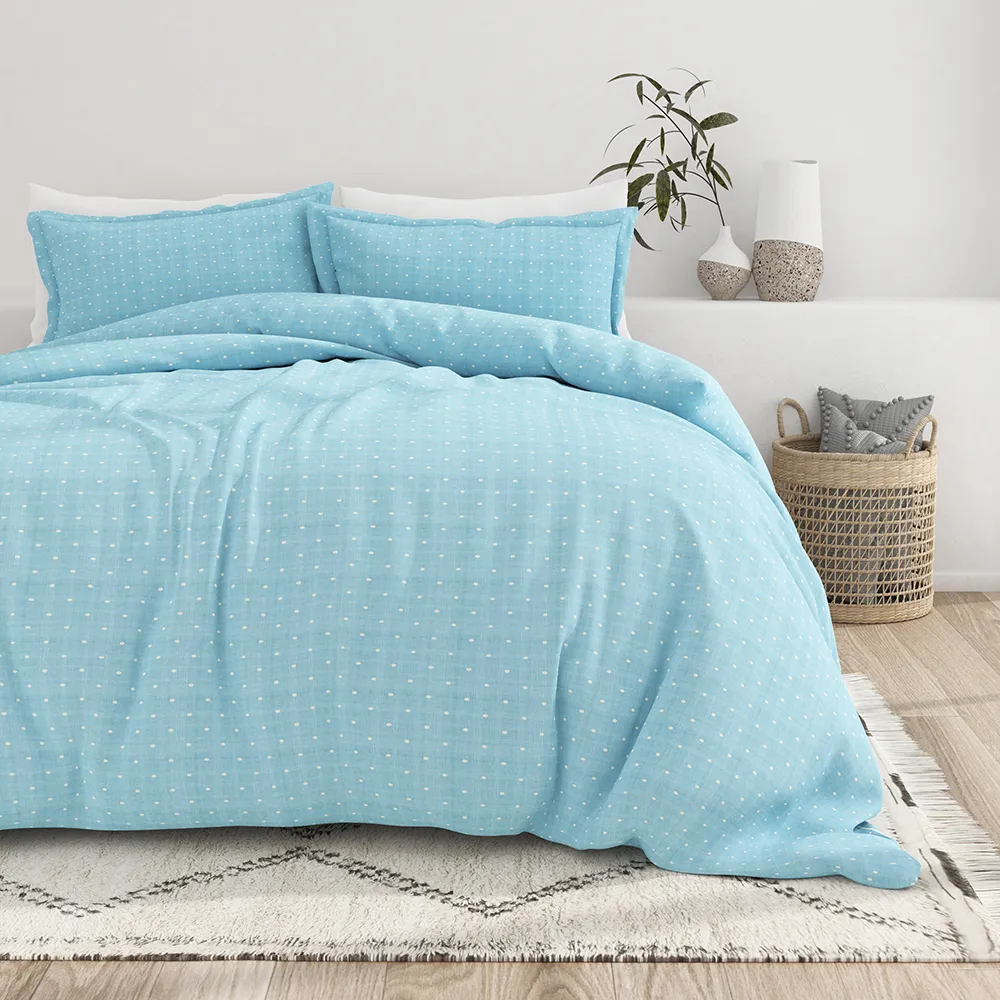 Polkadot Pattern Duvet Cover Set