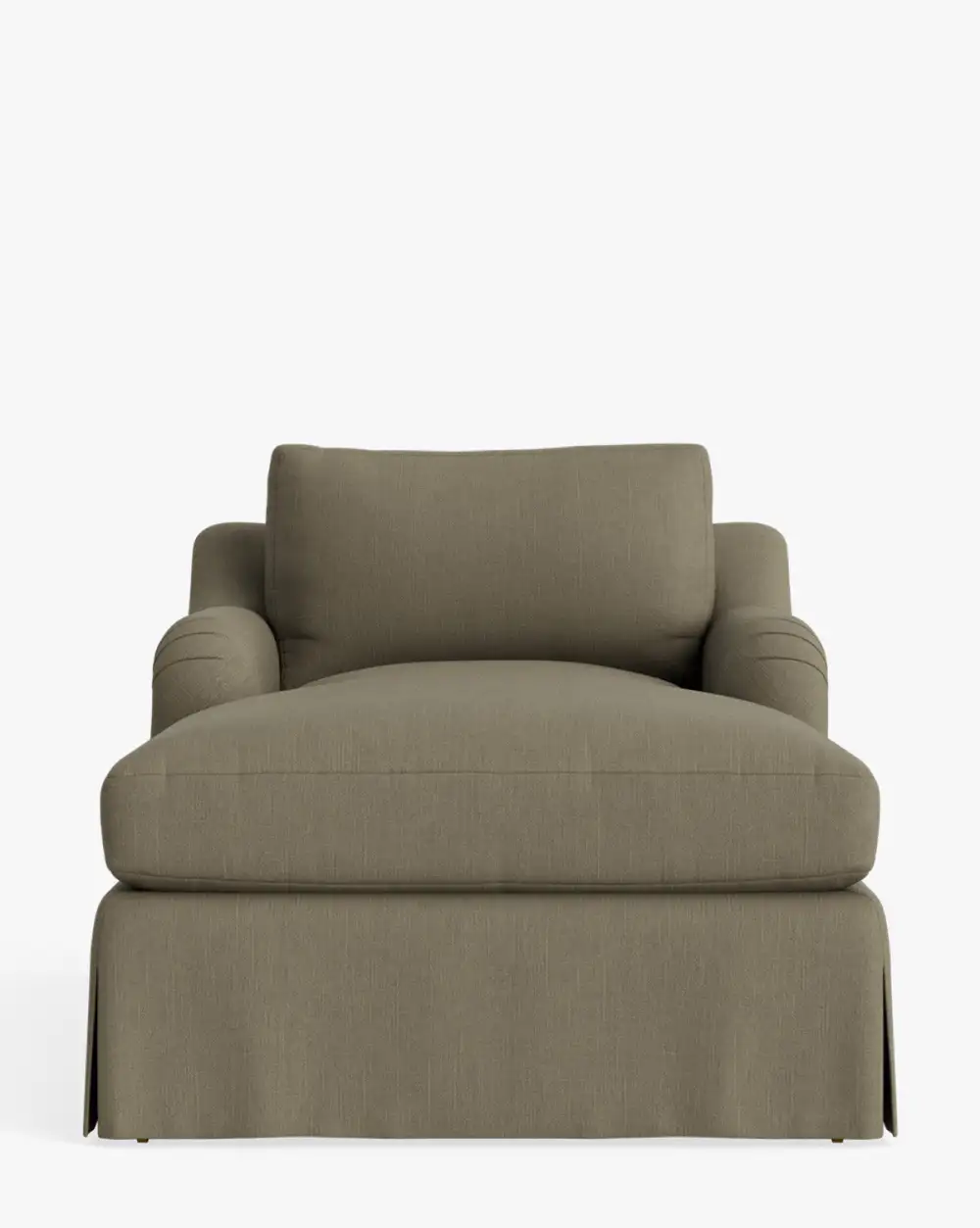 Traditional Wood Chaise
