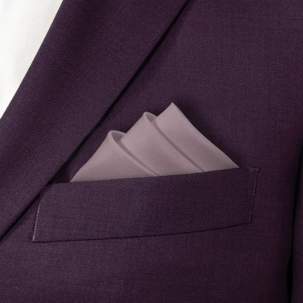 Minimal Decorative Solid Pocket Square
