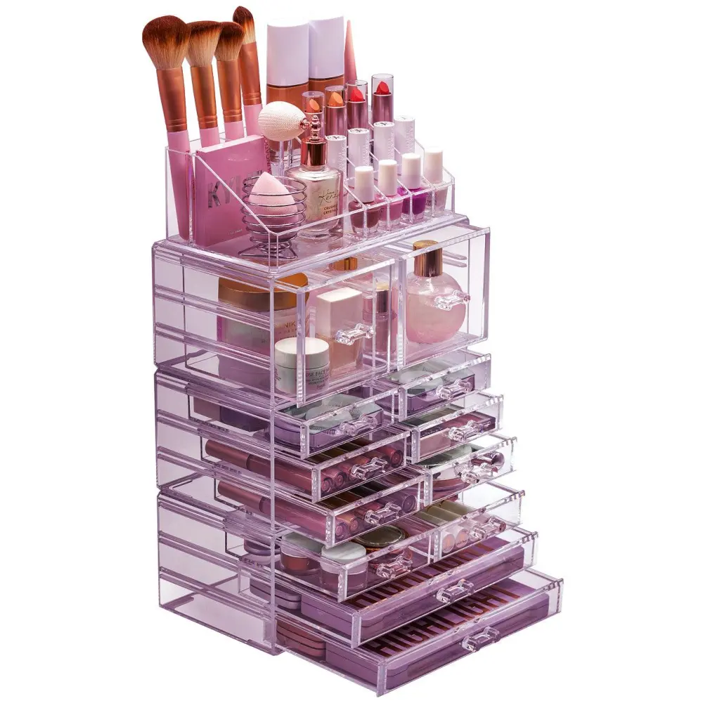 Clear Drawer Style Makeup Organizer