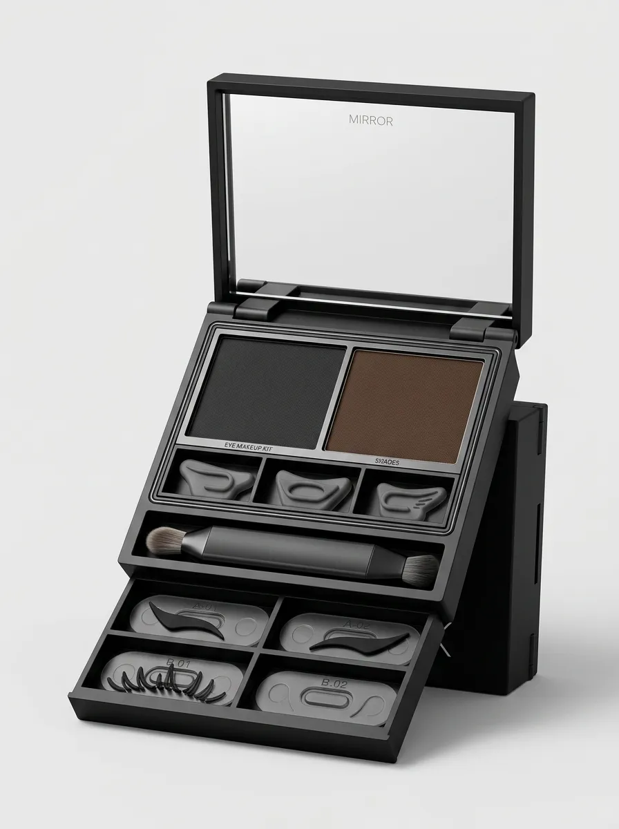 Polished 3-in-1 Eye Makeup Stamp Kit