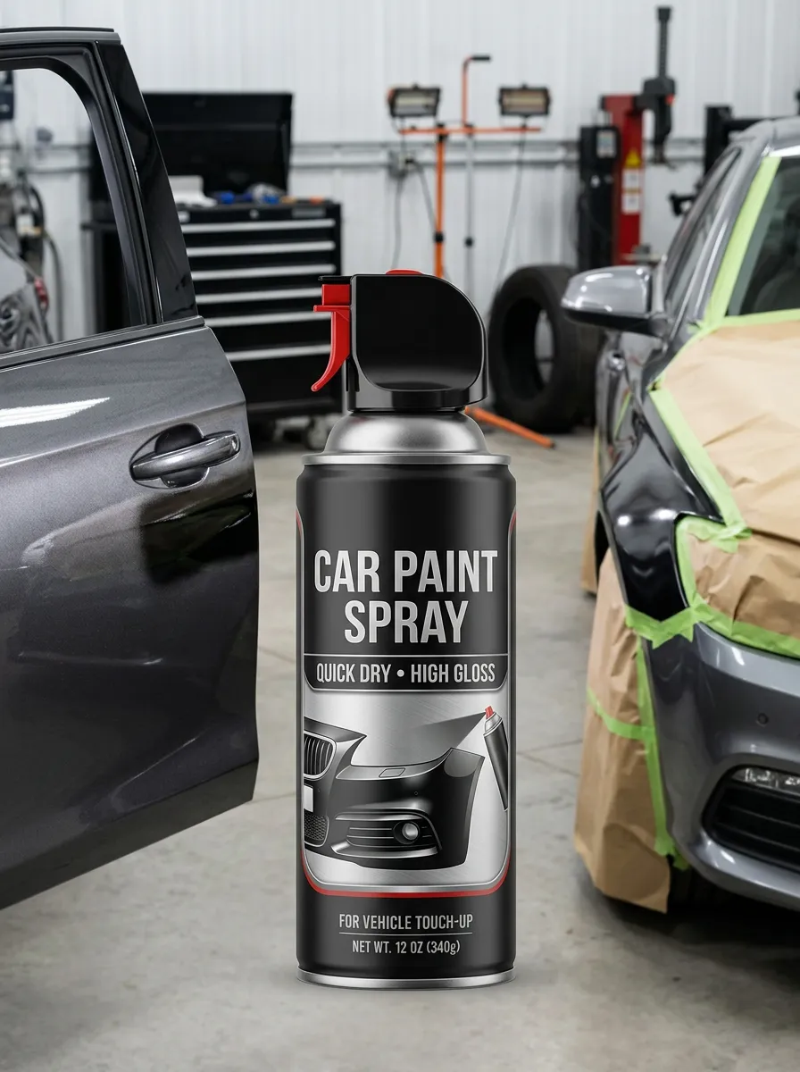 Quick-Dry Glossy Vehicle Touch-Up Paint Spray