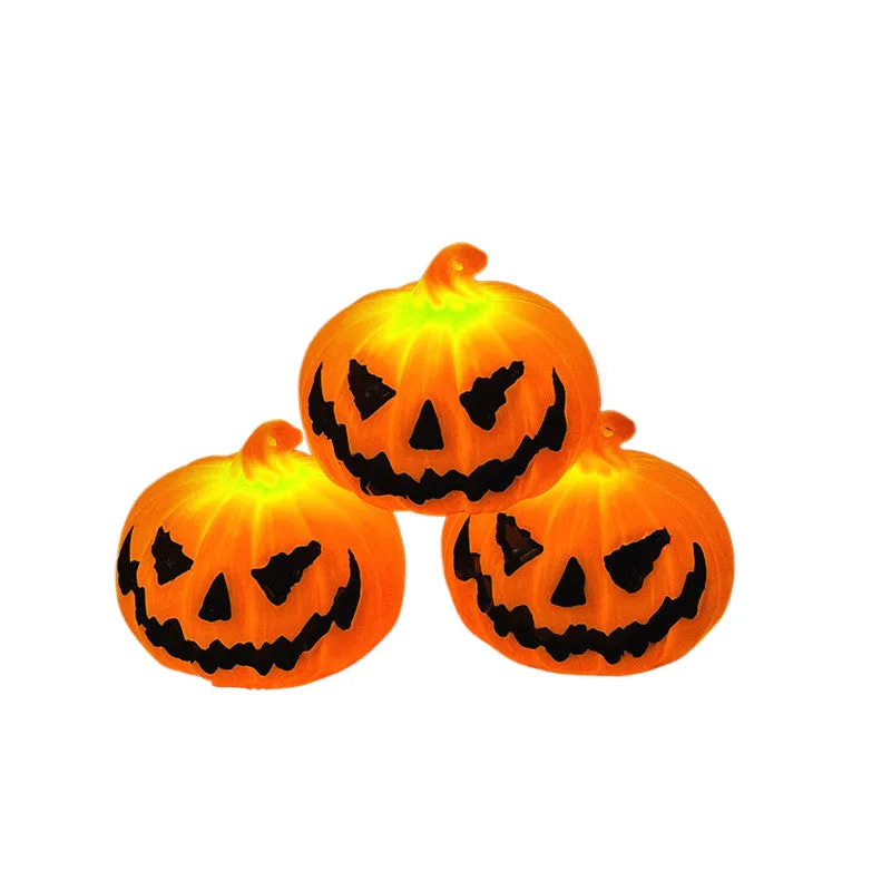 Illuminated Ghost Accent Pumpkin Decor Light