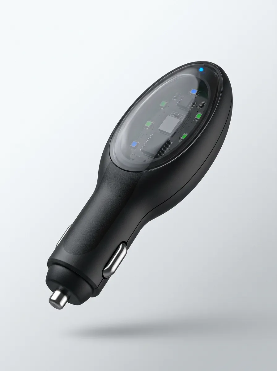Circuit-Board Plug-In Car Fuel Saver for Car Accessory Setup