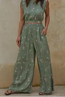 Floral Relaxed Pants