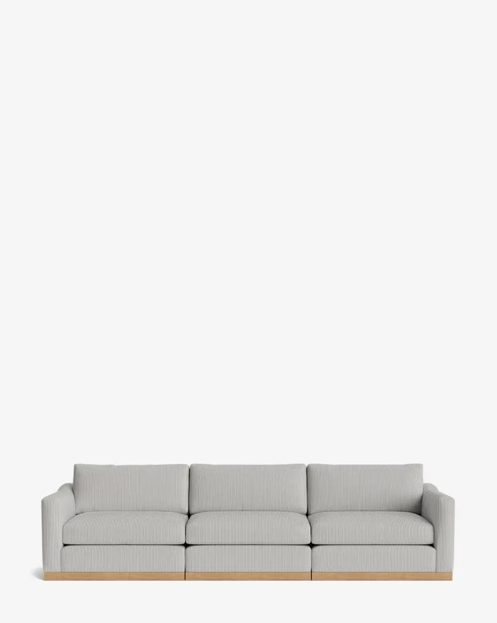 Modular Oak Sofa