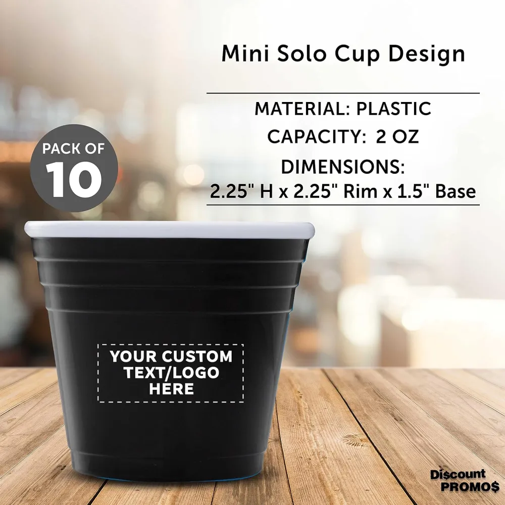 Custom Party Cup Shot Glasses