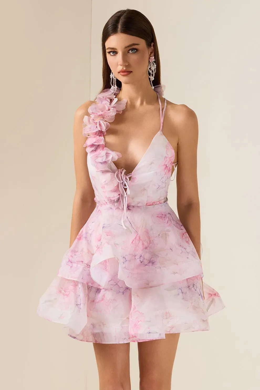 Alessandra Floral print cami dress