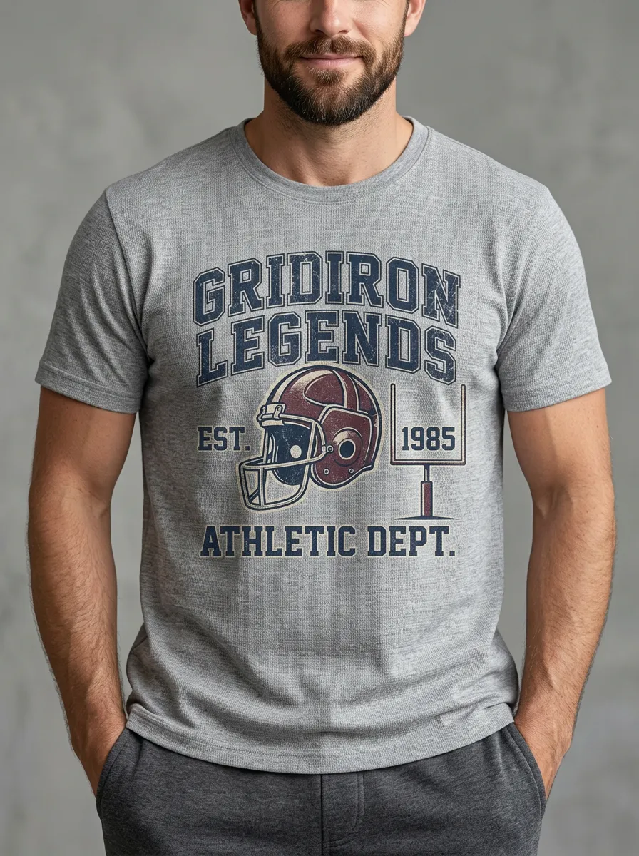 Men's Playbook Gridiron Helmet T-Shirt