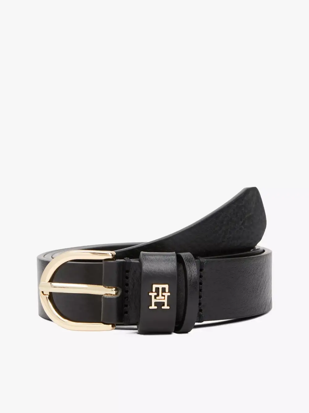 Slim Monogram Buckle Belt