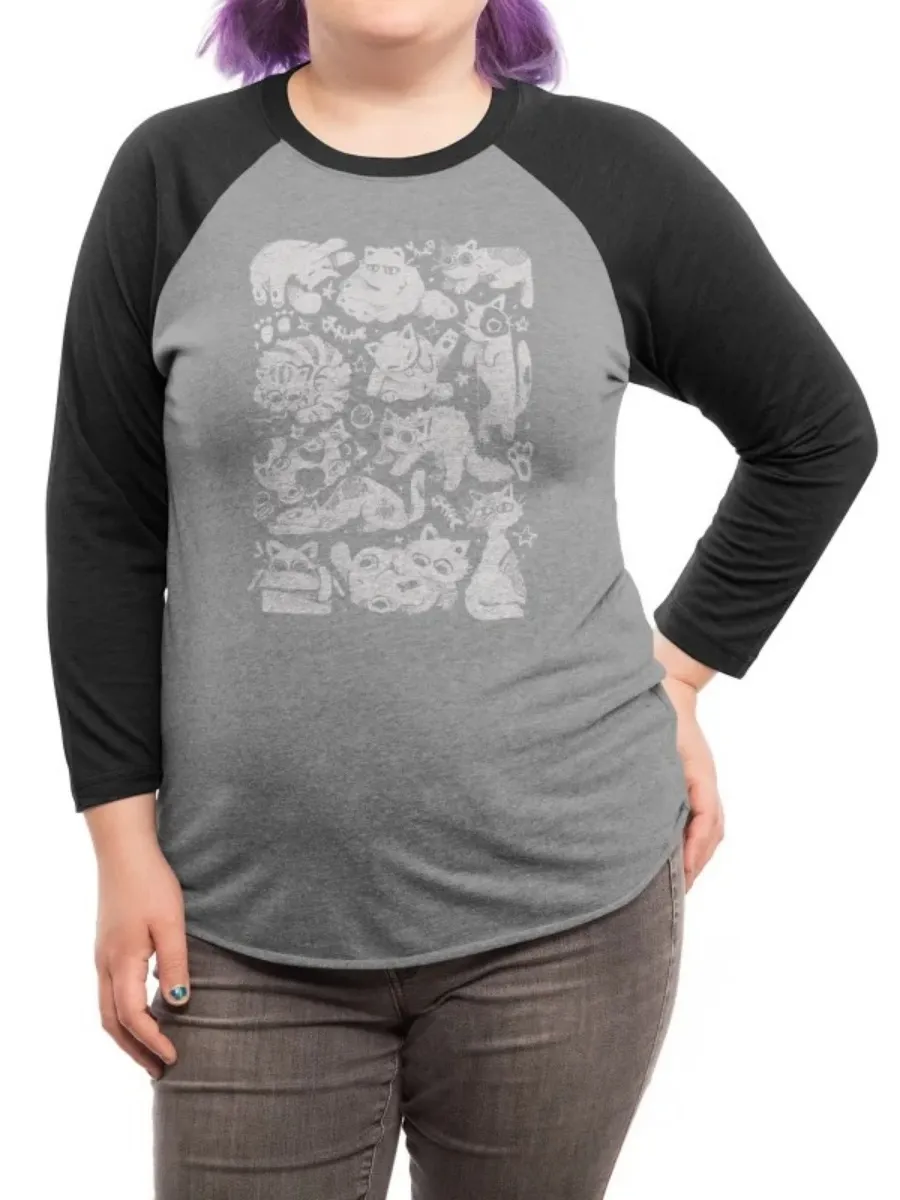 Cute Cat Print T-Shirt