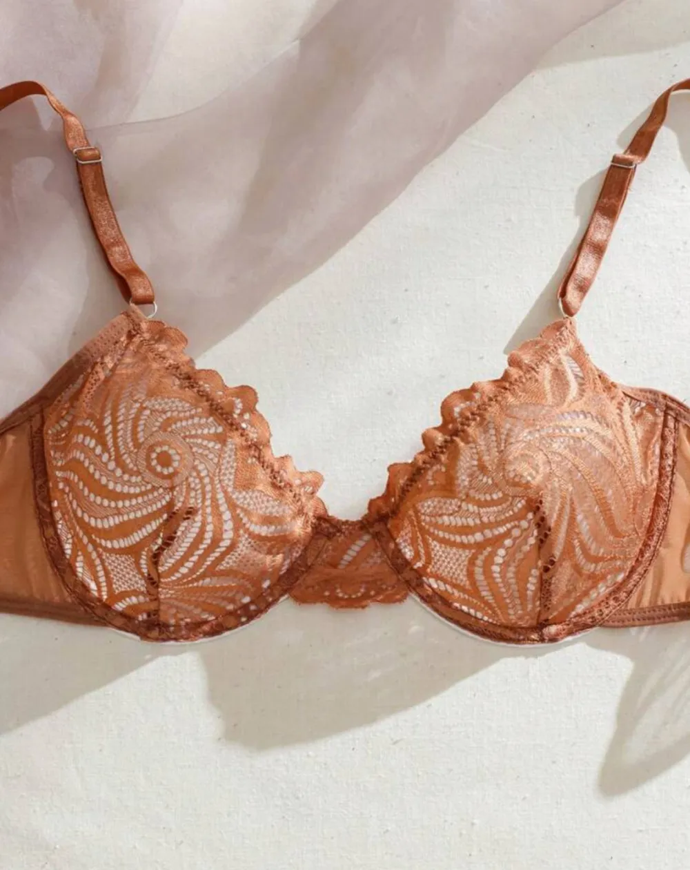 Sculpted Silk Lingerie Set