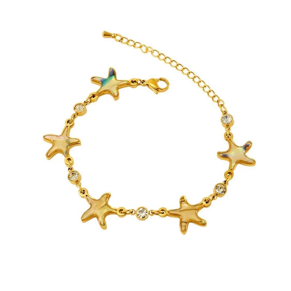 Shell Charm Bracelet