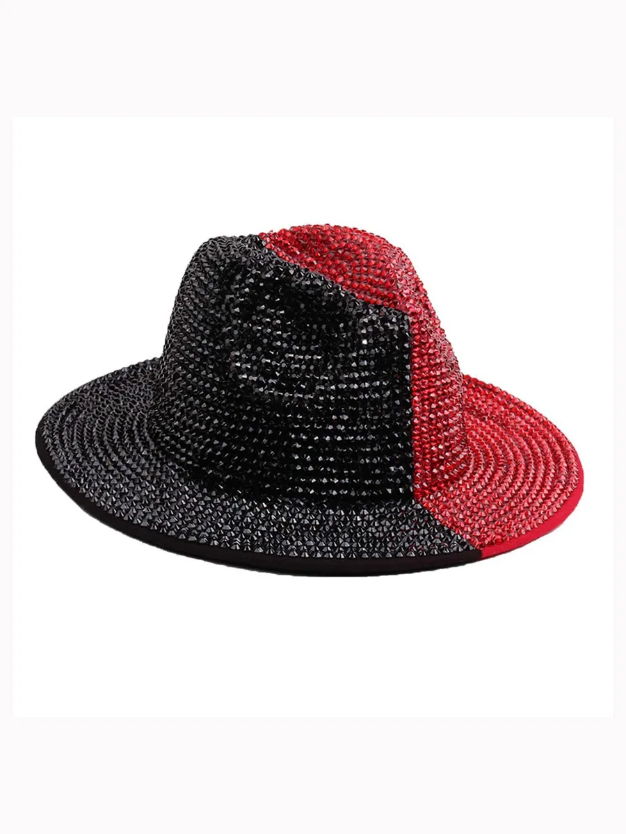 Jocelyn Sparkling Rhinestone Bucket Hat