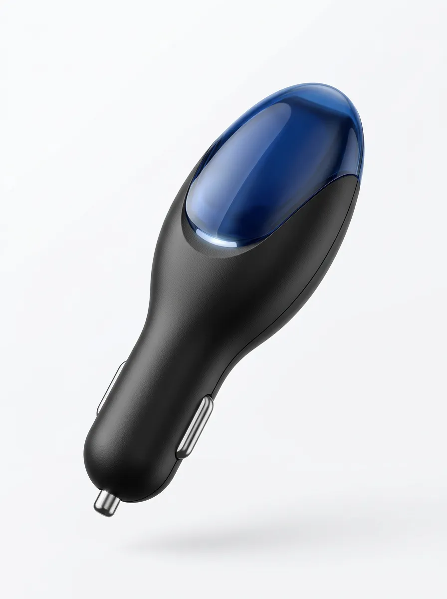 LED Detail Blue Accent Automotive Fuel Saver Adapter