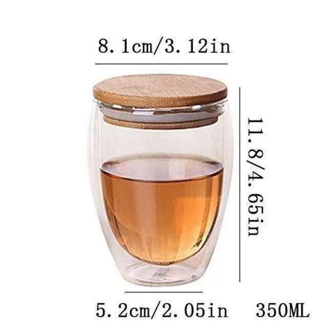 Insulated Glass Drinkware Set Everyday