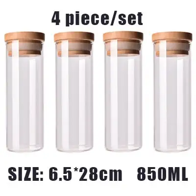 Wooden Glass Fridge Kitchen Storage Organizer