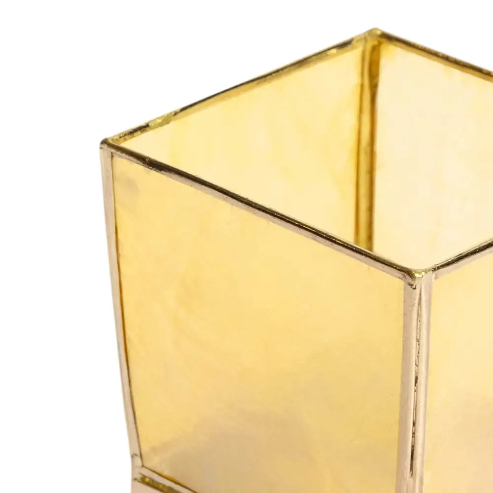 Green Shell Tealight Holder Table Accent