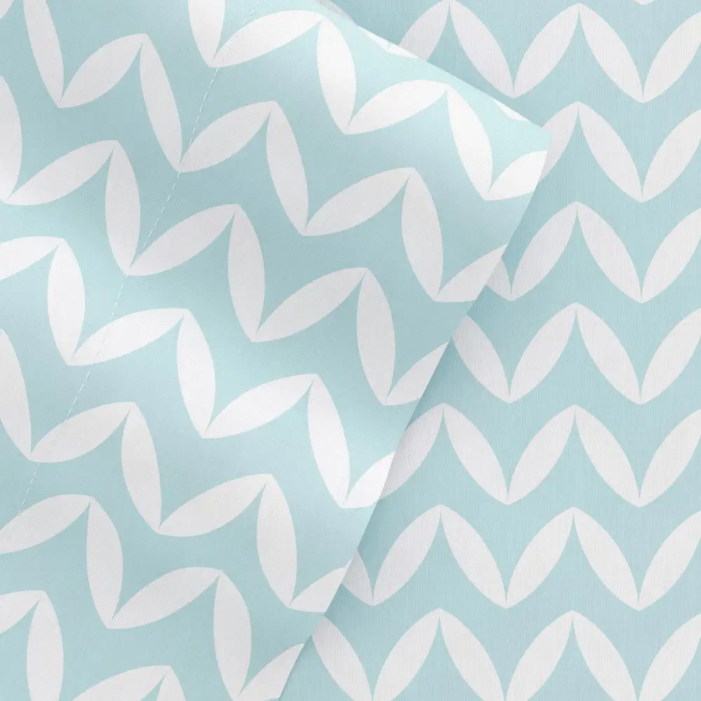 Puffed Chevron Pattern Sheet Set