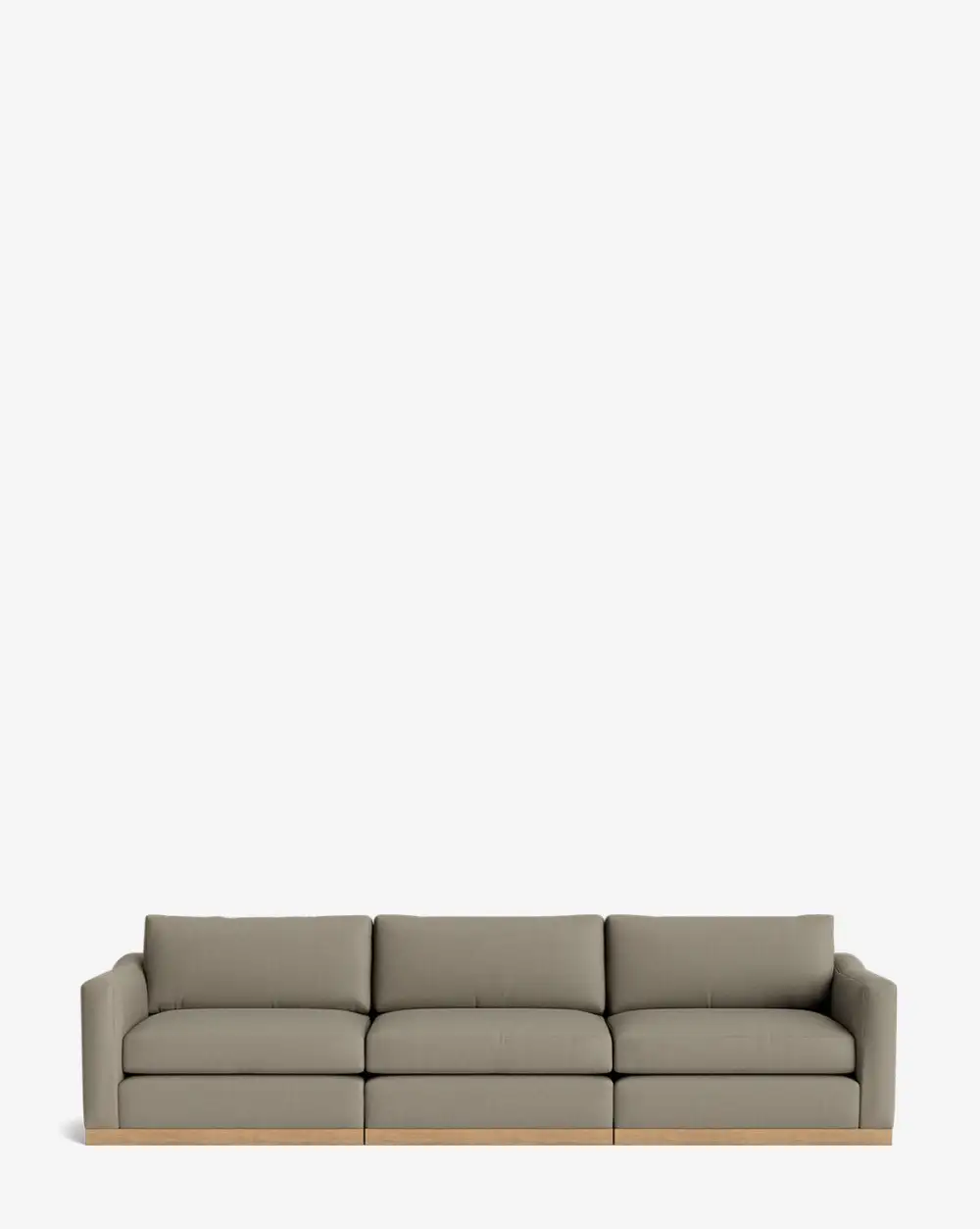 Modular Oak Sofa