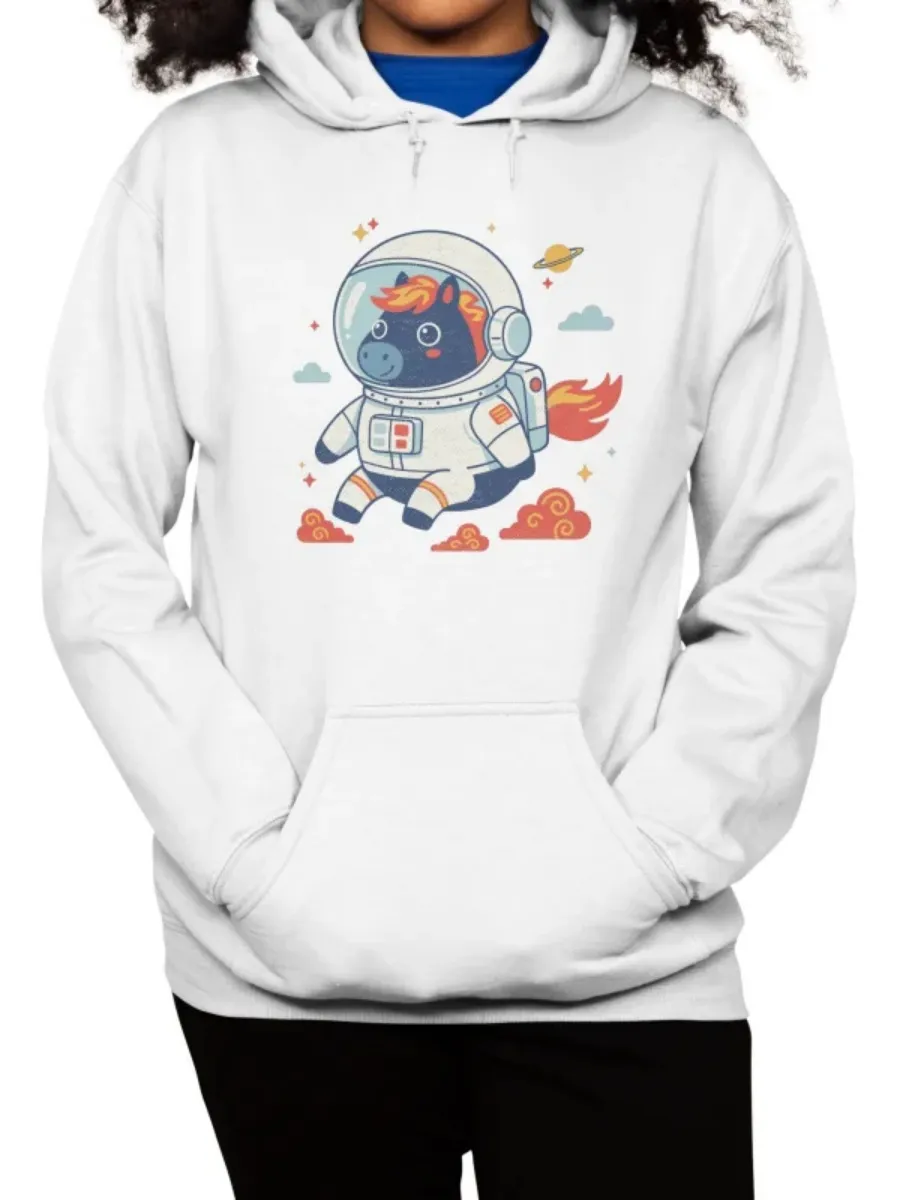 Astronaut Horse Hoodie