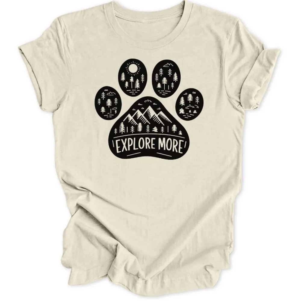 Explore Paw Women's T-Shirt
